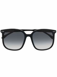 Isabel Marant Eyewear солнцезащитные очки в массивной оправе