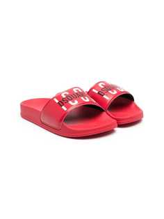 Dsquared2 Kids шлепанцы с логотипом