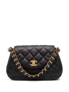 Chanel Pre-Owned стеганая сумка 1997-го года
