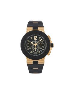 Bvlgari Pre-Owned наручные часы Diagono Professional pre-owned 40 мм 2000-х годов