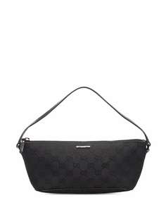 Gucci Pre-Owned сумка на плечо Boat с монограммой GG
