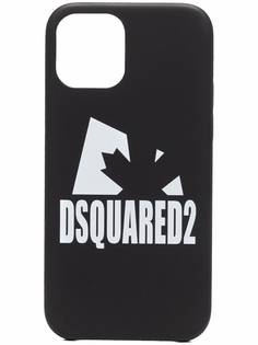 Dsquared2 чехол для iPhone 12 с логотипом