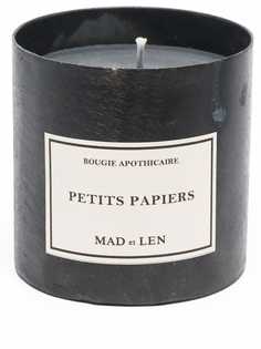 MAD et LEN ароматическая свеча Petits Papiers (300 г)