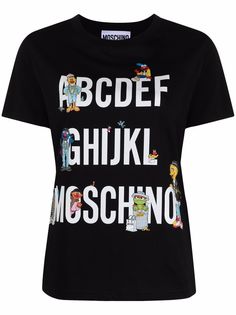 Moschino футболка с принтом из коллаборации с Sesame Street©