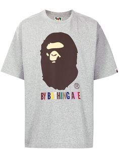 A BATHING APE® футболка с логотипом Bape