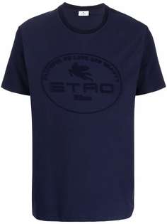 ETRO футболка с логотипом