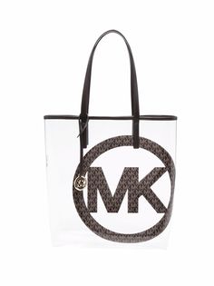 Michael Michael Kors большая прозрачная сумка-тоут Michael