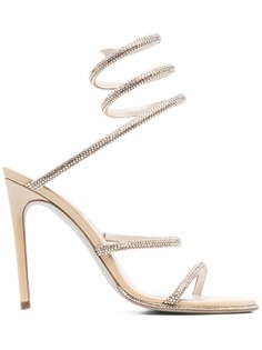 René Caovilla Cleo 105mm sandals
