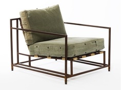 Кресло милитари (the_sofa) зеленый 87x63x90 см.