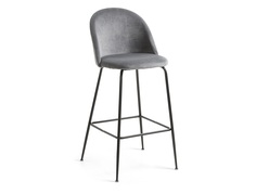 Барный стул mystere (la forma) серый 53x107x58 см.