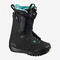 Ботинки сноубордические Salomon 20-21 Ivy Black/Black/Meadowbrook - 37,0 EUR