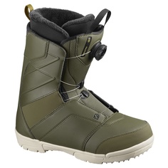 Ботинки сноубордические Salomon 20-21 Faction Boa Olive Night/Olive Night/Rainy Day - 43,0 EUR