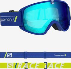 Маска Salomon 19-20 Trigger Race Blue/Ml Mid Blue