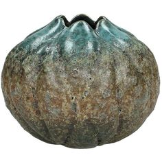 Ваза декоративная Kersten керамика синяя 17.8x17.8x14.5cm