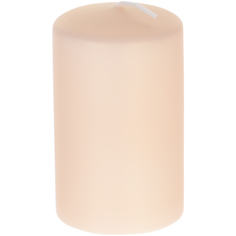 Декоративная свеча Wenzel Velours кремовая 6х10 см