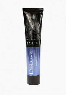 Краска для волос Estel DE LUXE для окрашивания волос ESTEL PROFESSIONAL 5/60 светлый шатен фиолетовый для седины, 60 мл