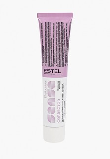 Краска для волос Estel SENSE DE LUXE CORRECTOR для окрашивания волос ESTEL PROFESSIONAL 0/66 фиолетовый, 60 мл