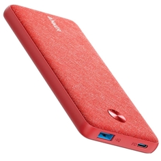 Внешний аккумулятор Anker PowerCore Sense 10000 PD Fabric Red PowerCore Sense 10000 PD Fabric Red