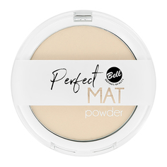 Пудра компактная для лица BELL PERFECT MAT POWDER тон 03 фиксирующая, матирующая