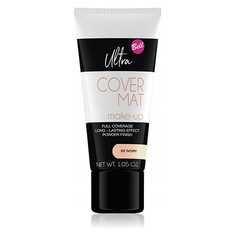 Тональная основа для лица BELL ULTRA COVER MAT MAKE-UP тон 02 матирующая