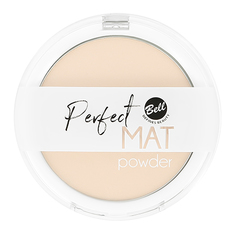 Пудра компактная для лица BELL PERFECT MAT POWDER тон 01 фиксирующая, матирующая