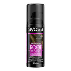 Спрей для волос тонирующий SYOSS ROOT RETOUCHER тон темно-каштановый 120 мл