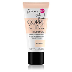 Крем тональный для лица BELL CREAMY TOUCH CORRECTING MAKE-UP тон 01 с эффектом увлажнения и разглаживания