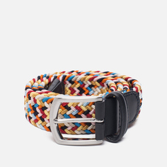 Ремень Andersons Classic Multi Colour Elastic Woven, цвет комбинированный