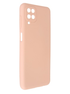 Чехол Pero для Samsung Galaxy A12 Liquid Silicone Light Pink PCLS-0044-PK ПЕРО