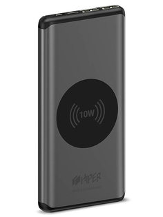 Внешний аккумулятор Hiper Nano X 10000mAh Gray