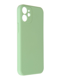 Чехол Pero для APPLE iPhone 12 mini Liquid Silicone Green PCLS-0024-GN ПЕРО