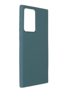 Чехол Pero для Samsung Note 20 Ultra Liquid Silicone Dark Green PCLS-0041-NG ПЕРО