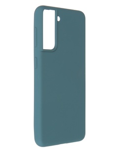 Чехол Pero для Samsung Galaxy S21 Liquid Silicone Dark Green PCLS-0037-NG ПЕРО