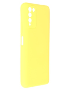 Чехол Pero для Honor 10X Lite Liquid Silicone Yellow PCLS-0061-YW ПЕРО