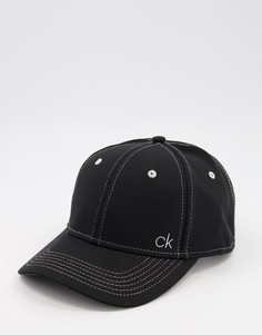 Черная сетчатая кепка Calvin Klein Golf-Черный цвет