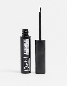 Стойкая жидкая подводка для глаз Sleek MakeUP – 48HR Liquid Liner (черный)-Черный цвет