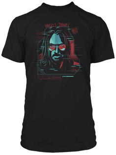 Футболка Cyberpunk 2077 Digital Ghost Premium Black XXL (85891)