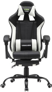 Игровое кресло VMMGAME Throne Black/White (OT-B31W)