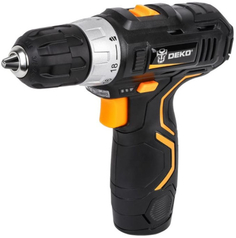 Аккумуляторная дрель-шуруповерт DEKO GCD12DU3 + 193 аксессуара (063-4138)