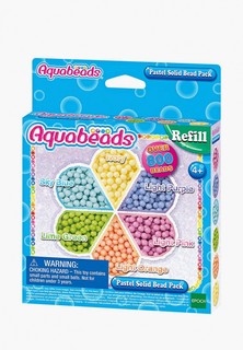 Набор игровой Aquabeads бусины пастельных тонов