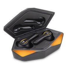 Bluetooth гарнитура Accesstyle Wild TWS (черно-оранжевый)