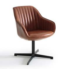 Офисное кресло hiba (laredoute) коричневый 64x79x65 см.