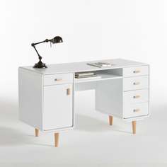 Письменный стол jimi (laredoute) белый 130x75x75 см.