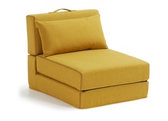 Пуф-кровать arty (la forma) желтый 70x67x200 см.
