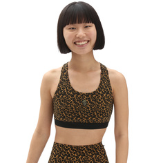 Топы Топ Strauberry Leopard Bralette Vans