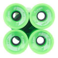 Колеса для лонгборда Z-Flex Longboard Wheels 69 mm Green