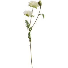 Искусственный цветок Dpi Мак кремовый 72 см