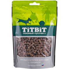 Лакомство TITBIT Косточки мясные для собак с говядиной 145 г