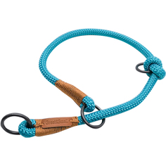 Ошейник для собак GREAT&SMALL Rope 9 мм х 450 мм голубой