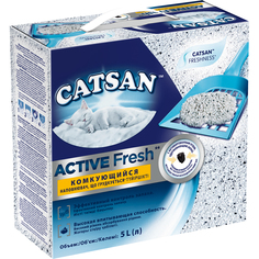 Наполнитель Catsan Active Fresh 5 л
